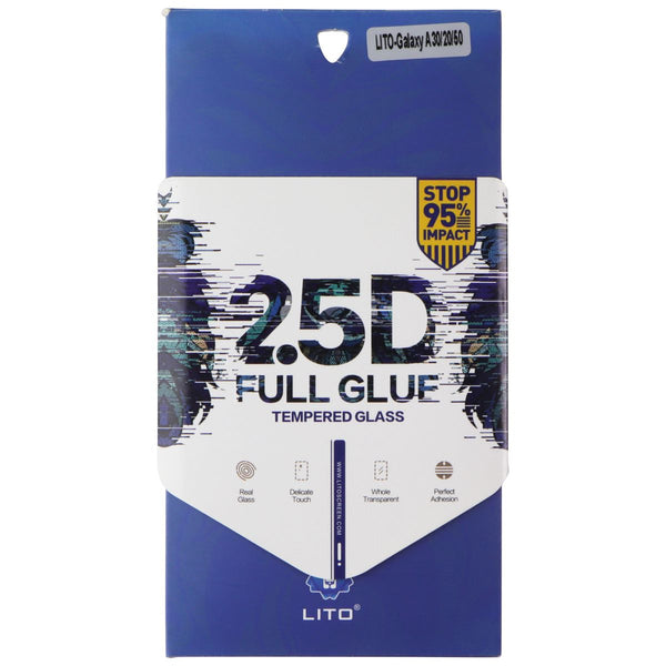 LITO 2.5D Full Glue Tempered Glass for Samsung Galaxy A30/Galaxy A20/Galaxy A50