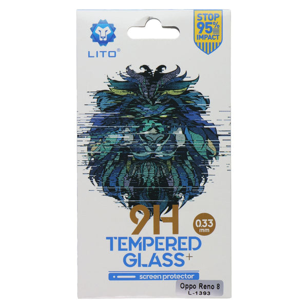 LITO 9H Tempered Glass Screen Protector for OPPO Reno8