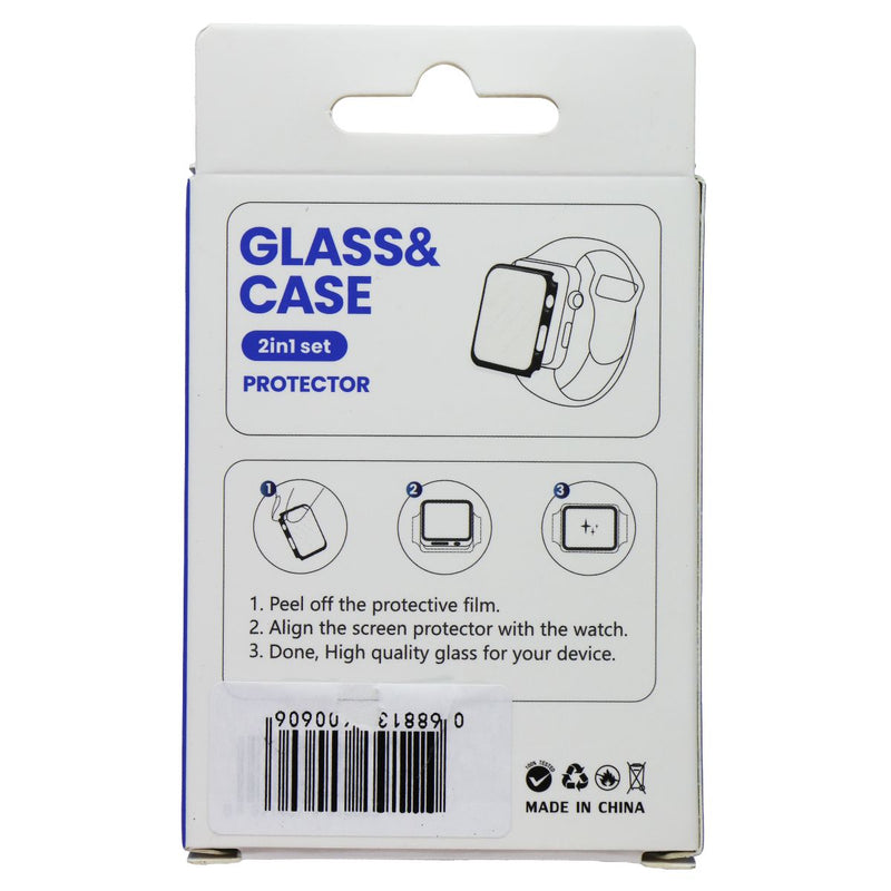 LITO S+ Glass and Case for Apple Watch Series 9/8/7 (45mm) - Dark Green (L-1330)