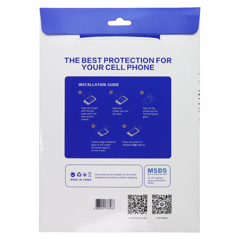 LITO 9H Tempered Glass Screen Protector for iPad 10.2 - Anti-Blue (2 - Pack)