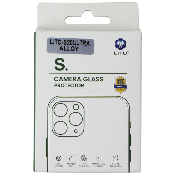 LITO S+ Camera Glass Protector for Samsung Galaxy S20 Ultra 5G - Black