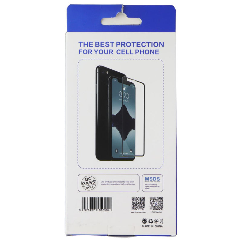 LITO D+ Full Coverage Tempered Glass for Nokia 7.2 - Clear/Black Border