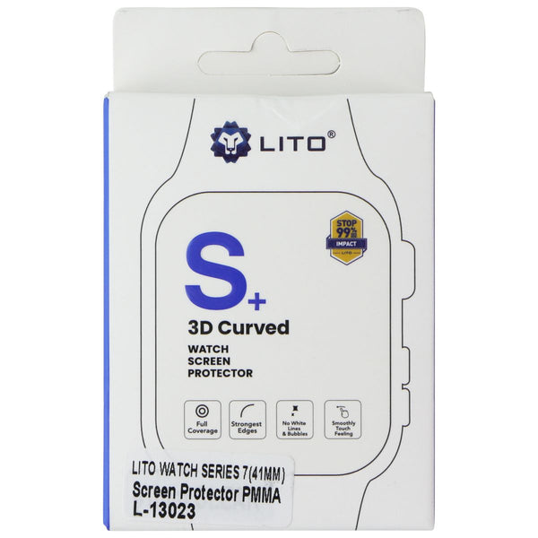 LITO S+ 3D Curved Watch Screen Protector for Apple Watch Series 7 (41mm)