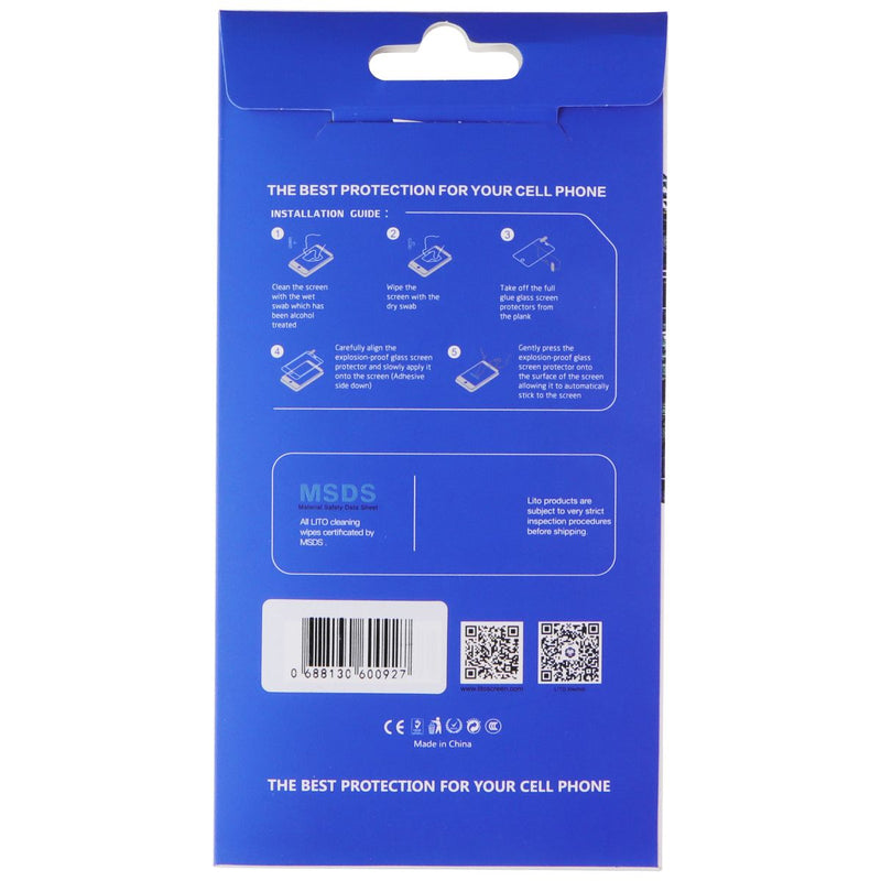 LITO 2.5D Full Glue Tempered Glass Screen Protector for Moto G62 5G (L-1345)