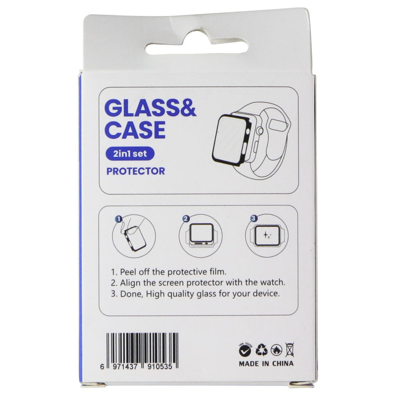 LITO S+ Glass & Rugged Case for Apple Watch Series 9/8/7 (41mm) - Rose Gold