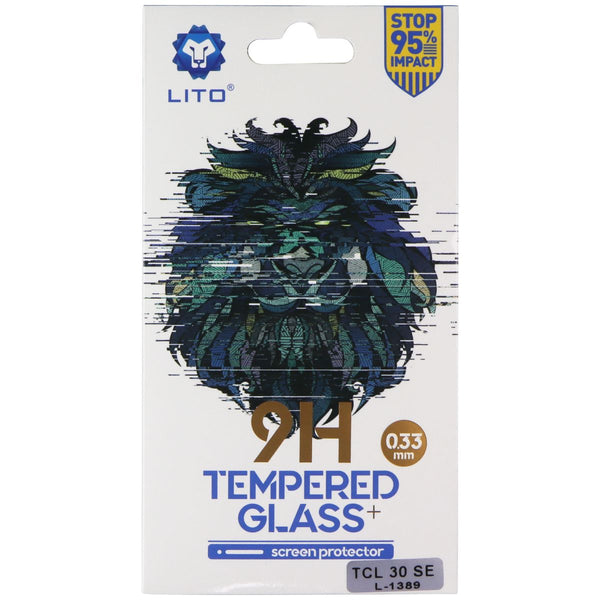 LITO 9H (.33mm) Tempered Glass Screen Protector for TCL 30 SE (L-1389)