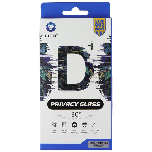 LITO D+ Privacy Glass Screen Protector for iPhone 12 mini - Privacy (Single)