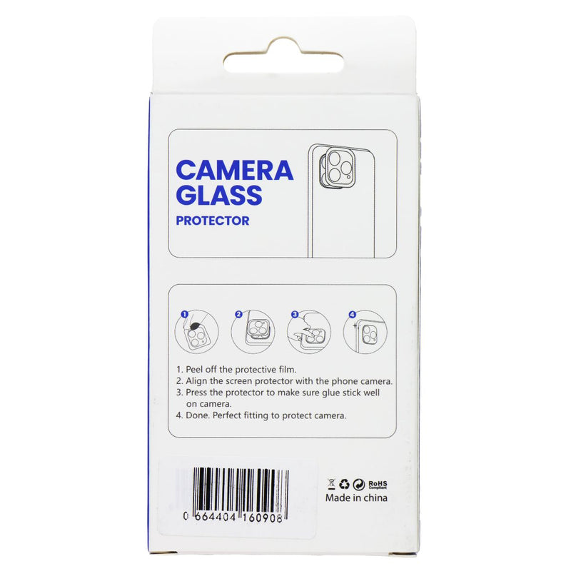 LITO S+ Camera Glass Protector for Apple iPhone 14/14 Plus - Clear/Black