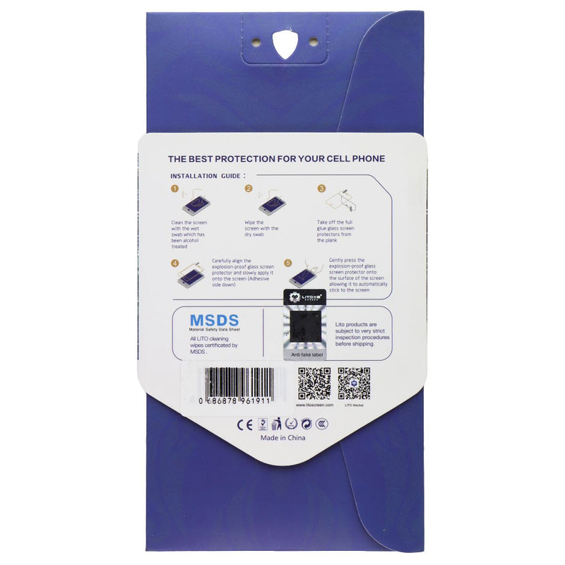 LITO 2.5D Full Glue Tempered Glass Screen Protector for Oppo Reno4 5G