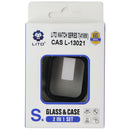 LITO S+ Glass & Slim Case for Apple Watch Series 9/8/7 (41mm) - Black