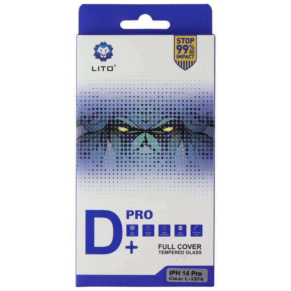 LITO Pro D+ Full Cover Tempered Glass for Apple iPhone 14 Pro