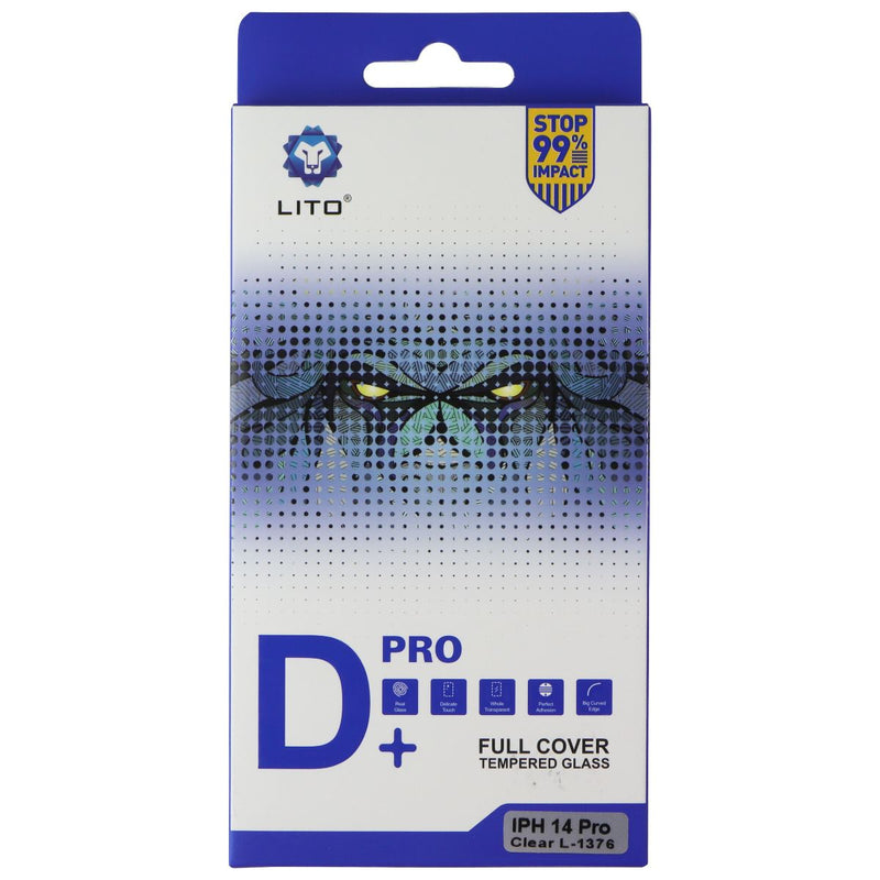 LITO Pro D+ Full Cover Tempered Glass for Apple iPhone 14 Pro