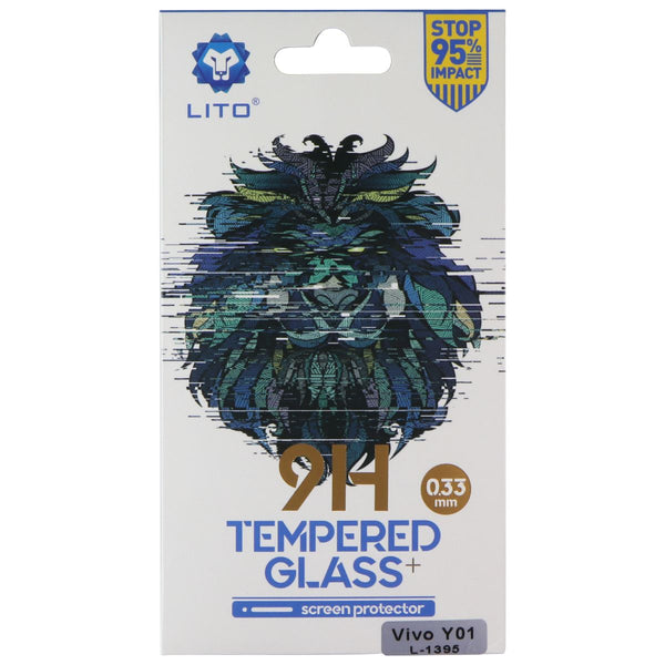 LITO 9H (.33mm) Tempered Glass Screen Protector for Vivo Y01 (L-1395)