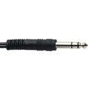 Livewire Essential Interconnect Y-Cable 1/4-inch TRS Male to TS Male - 9ft/Black