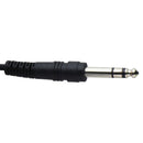 Livewire Essential Headphone Extension Cable 1/4-in TRS Male/Female - 10ft/Black