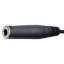 Livewire Essential Headphone Extension Cable 1/4-in TRS Male/Female - 10ft/Black