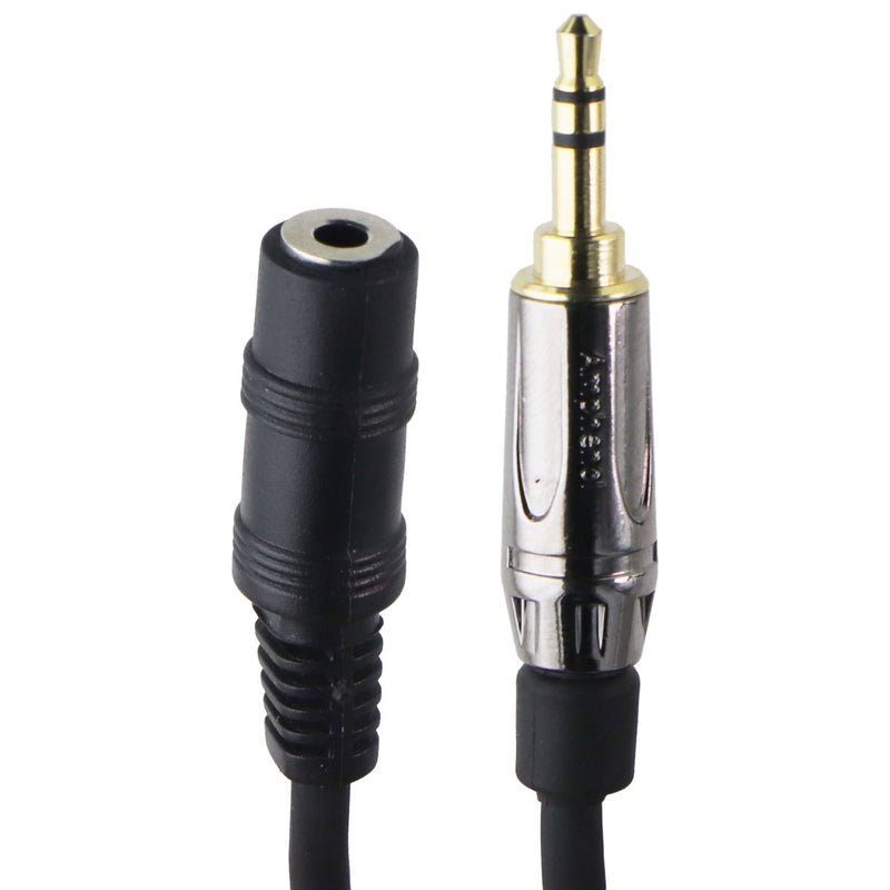 Livewire Elite Headphone Extension Cable 3.5 mm TRS Male to Female 25 ft - Black