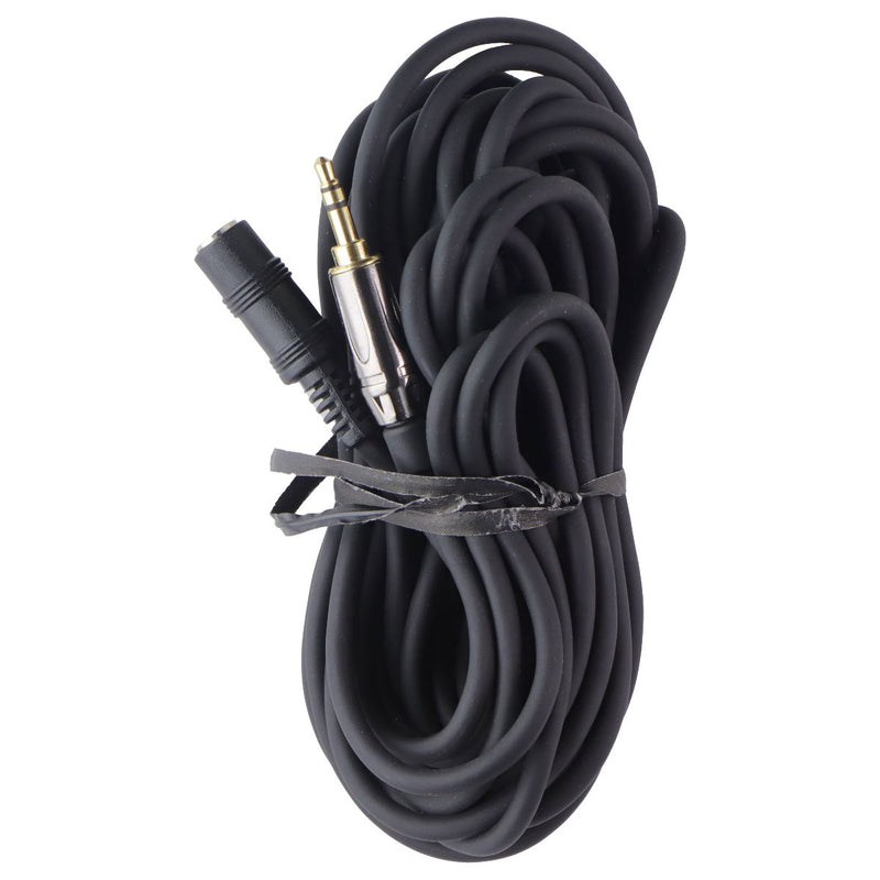 Livewire Elite Headphone Extension Cable 3.5 mm TRS Male to Female 25 ft - Black