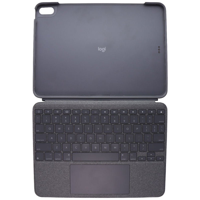 Logitech COMBO TOUCH Folio Keyboard for iPad Air (4th Generation) - Oxford Gray