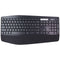 Logitech K850 Performance Wireless Keyboard with USB Dongle - Black