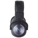 Logitech G Pro X Wired Gaming Headset: Blue VO!CE Detachable Boom Mic - Black