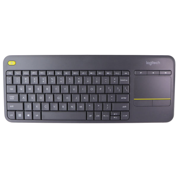 Logitech K400 Plus Wireless Touch TV Keyboard with Built-In Touchpad - Black