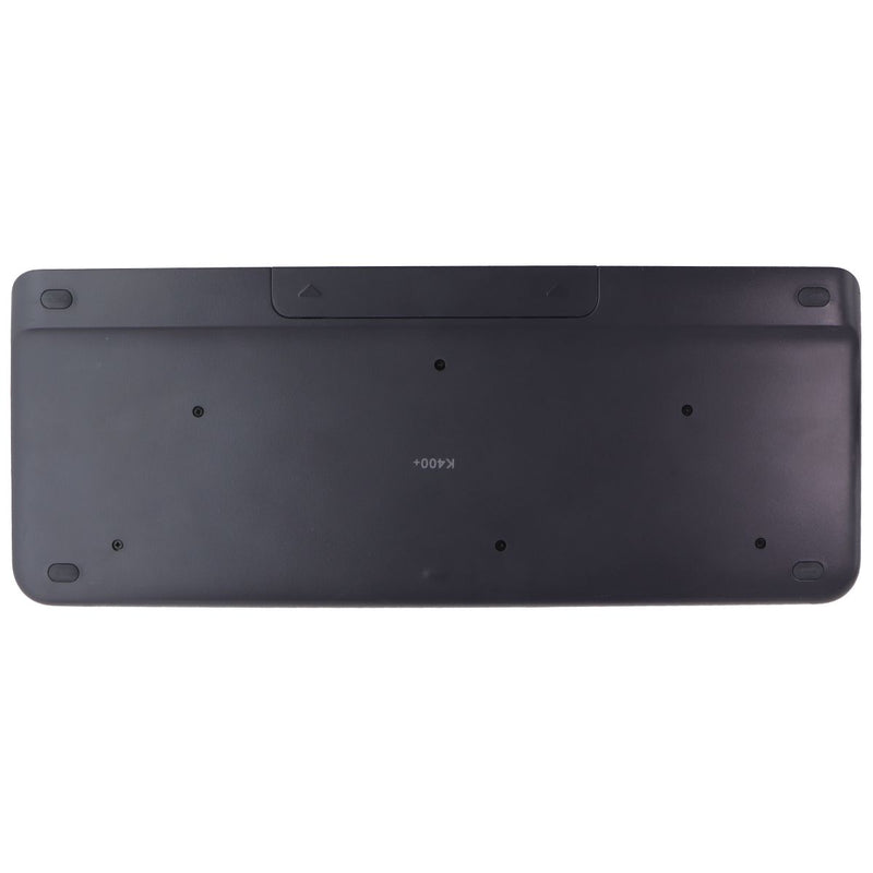 Logitech K400 Plus Wireless Touch TV Keyboard with Built-In Touchpad - Black