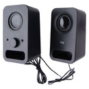 Logitech Z150 Multimedia Speakers with Stereo Sound - Black (Set of 2)