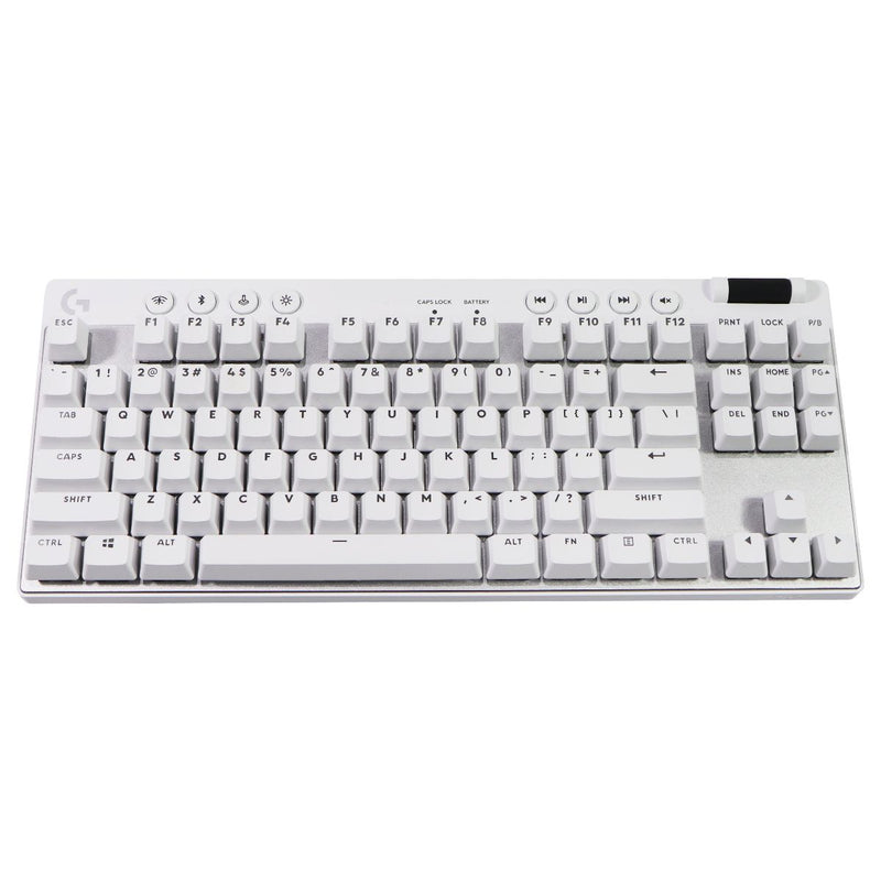 Logitech G PRO X TKL Lightspeed Tactile Gaming Keyboard - White (YR0085)