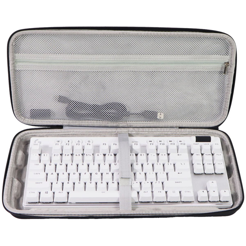 Logitech G PRO X TKL Lightspeed Tactile Gaming Keyboard - White (YR0085)