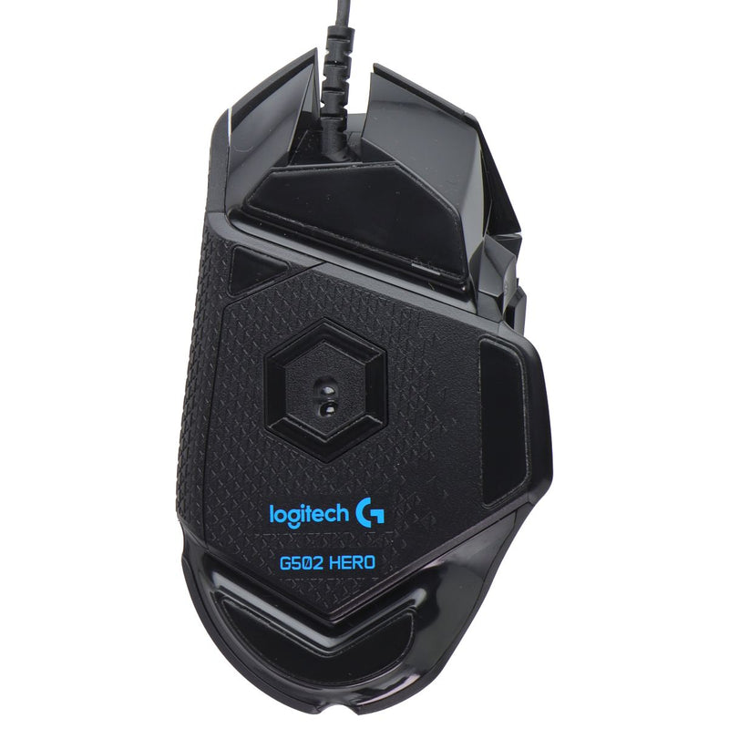 Logitech G G502 Hero Wired Gaming Mouse with Compact Containing Weights - Black