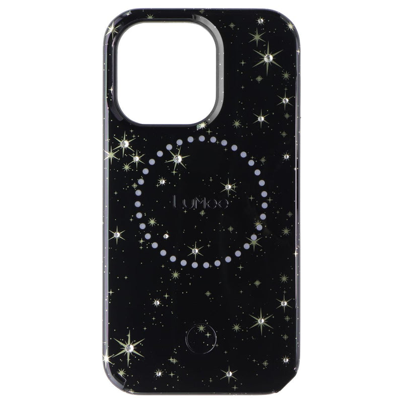 LuMee Halo Lighted Case for Apple iPhone 13 Pro/13/12 Pro/12 - Stars & Gems