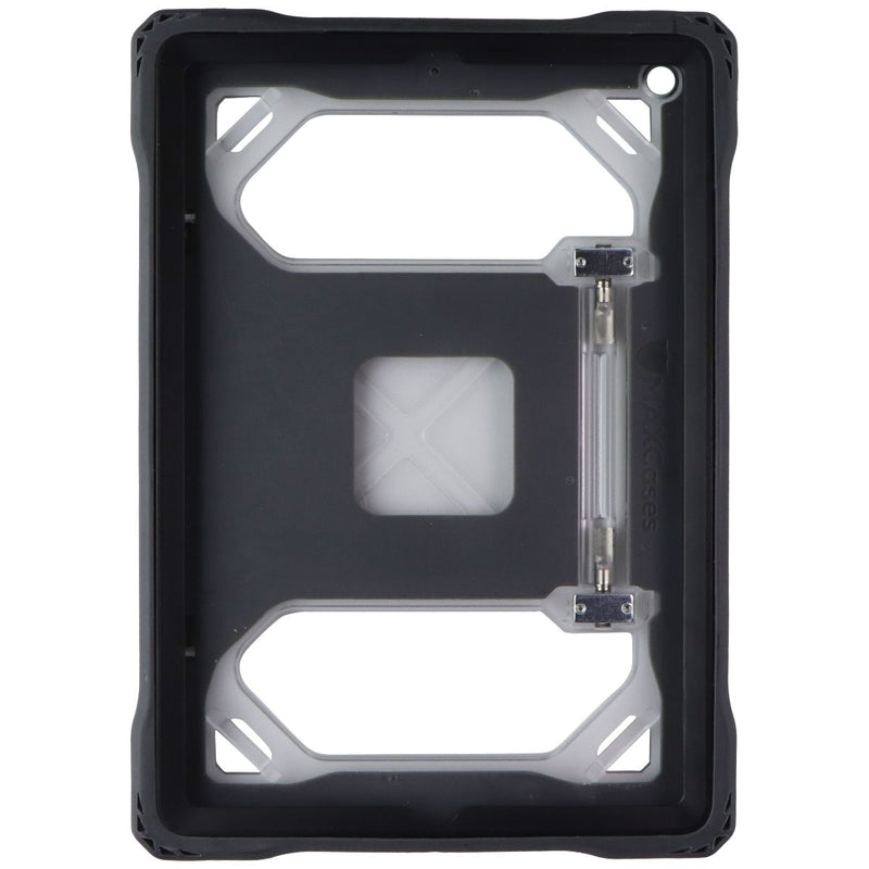 MAXCases Shield Extreme-X2 iPad Case for 10-2" iPads - Clear/Gray