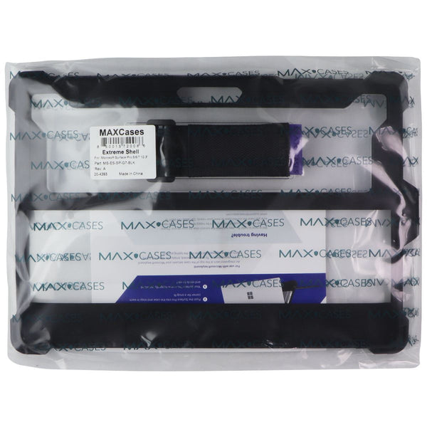 MAXCases Extreme Shell for Microsoft Surface Pro 5/6/7 (12.3-inch) - Black