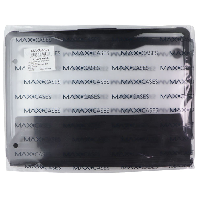 MAXCases Extreme Shell-S Case for Apple MacBook Air (13-inch) - Black/Clear