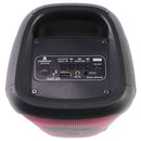 Maxpower Aura 2500 Watt Portable Bluetooth Speak with Microphone - Black