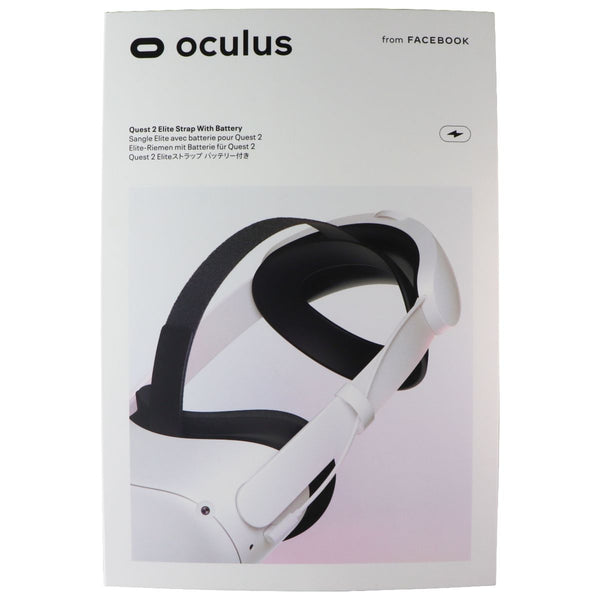 Meta Quest 2 Elite Strap with Battery for Enhanced Comfort and Playtime in VR