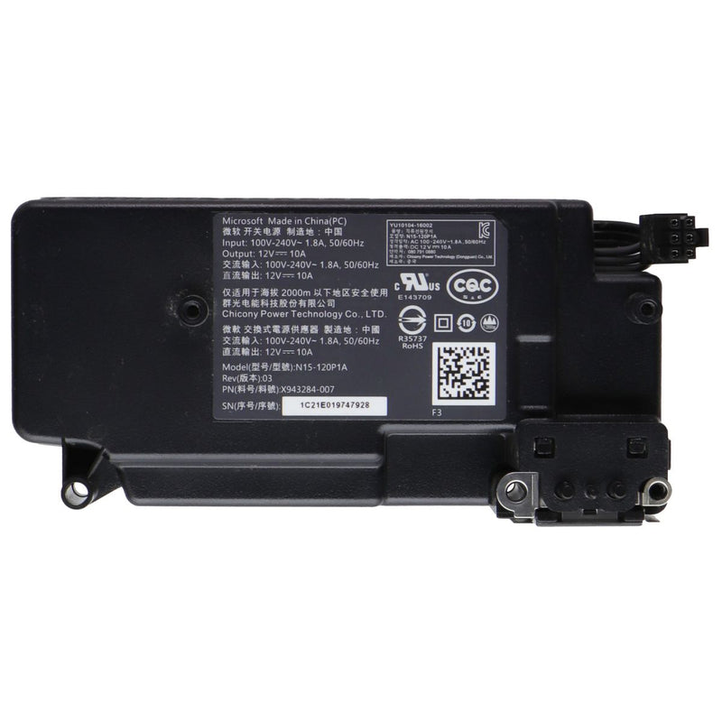 OEM Microsoft Power Supply Repair Part for Xbox One S (N15-120P1A)