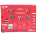 Milwaukee M18 18V Cordless Drill/Impact Driver Kit w/ 2 Batteries & Bag 2691-22
