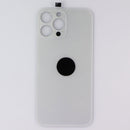 Repair Part - Back Glass Panel for Apple iPhone 13 Pro Max - White with Logo