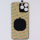 Repair Part - Back Glass Panel for Apple iPhone 13 Pro Max - White with Logo