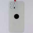 Repair Part - Back Glass for Apple iPhone 12 Pro Max - White with Logo