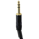 Monoprice 3 Foot Premier Series XLR Female to 1/4 Inch TRS Male 16AWG Cable Gold
