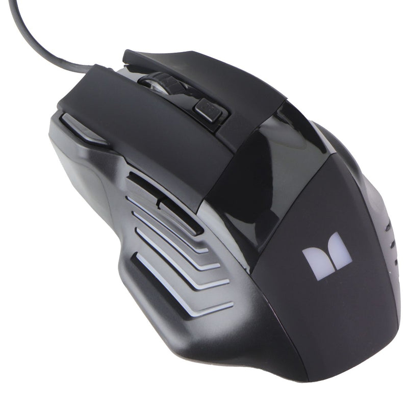 Monster LED Optical Wired Gaming Mouse (2MNGM0308B0G7) - Black