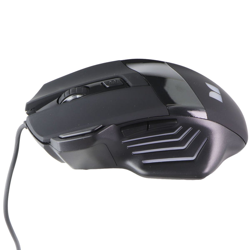 Monster LED Optical Wired Gaming Mouse (2MNGM0308B0G7) - Black