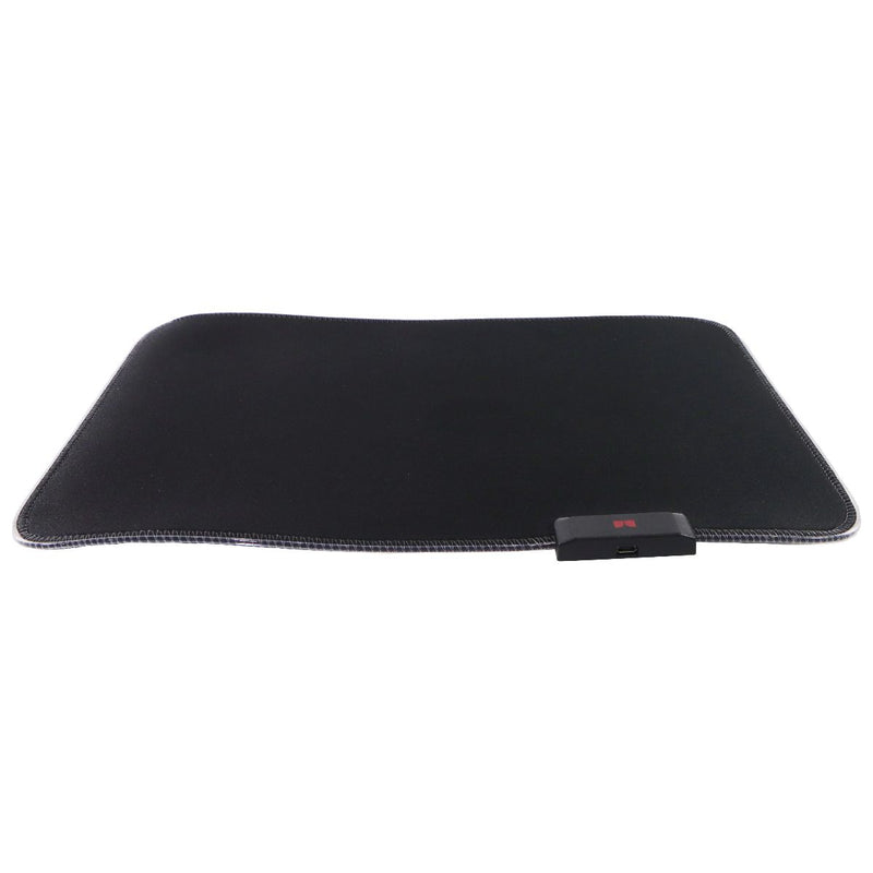 Monster (14 in x 10 in) Wired LED Gaming Mouse Pad with USB Cable - Black / RGB
