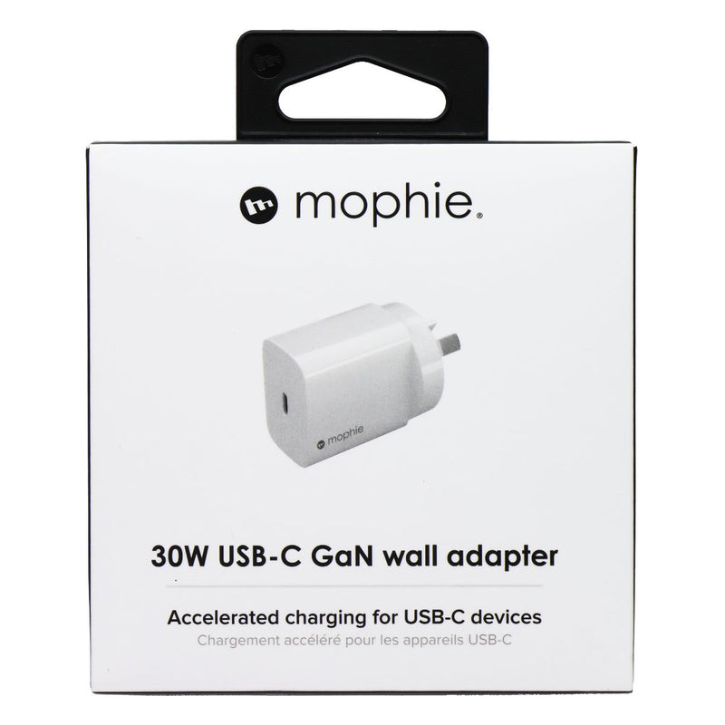 Mophie 30W USB-C GaN Wall Adapter (AUSTRALIAN) - White
