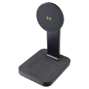 Mophie Snap+ 2-in-1 Charging Stand & Pad for MagSafe Devices - Black (US Plug)