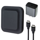Mophie 15W Universal Wireless Charging Pad w/ USB-C Wall Charger & Cable - Black