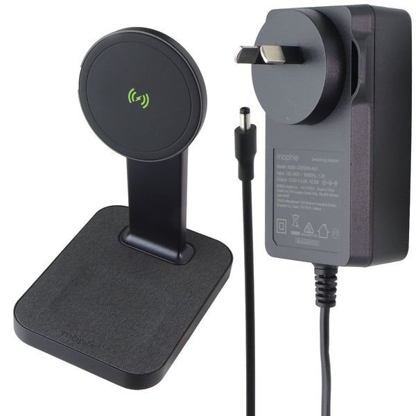 Mophie Snap+ Charging Stand & Pad for MagSafe Devices - Black (AUS Plug)